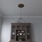 Ekena Millwork Berkshire PVC Medallion (Canopies up to 5 3/4"), 13"OD x 3 1/2"ID x 3/4"P, Metallic Champagne Bronze CMP13BECCB - alternate 7